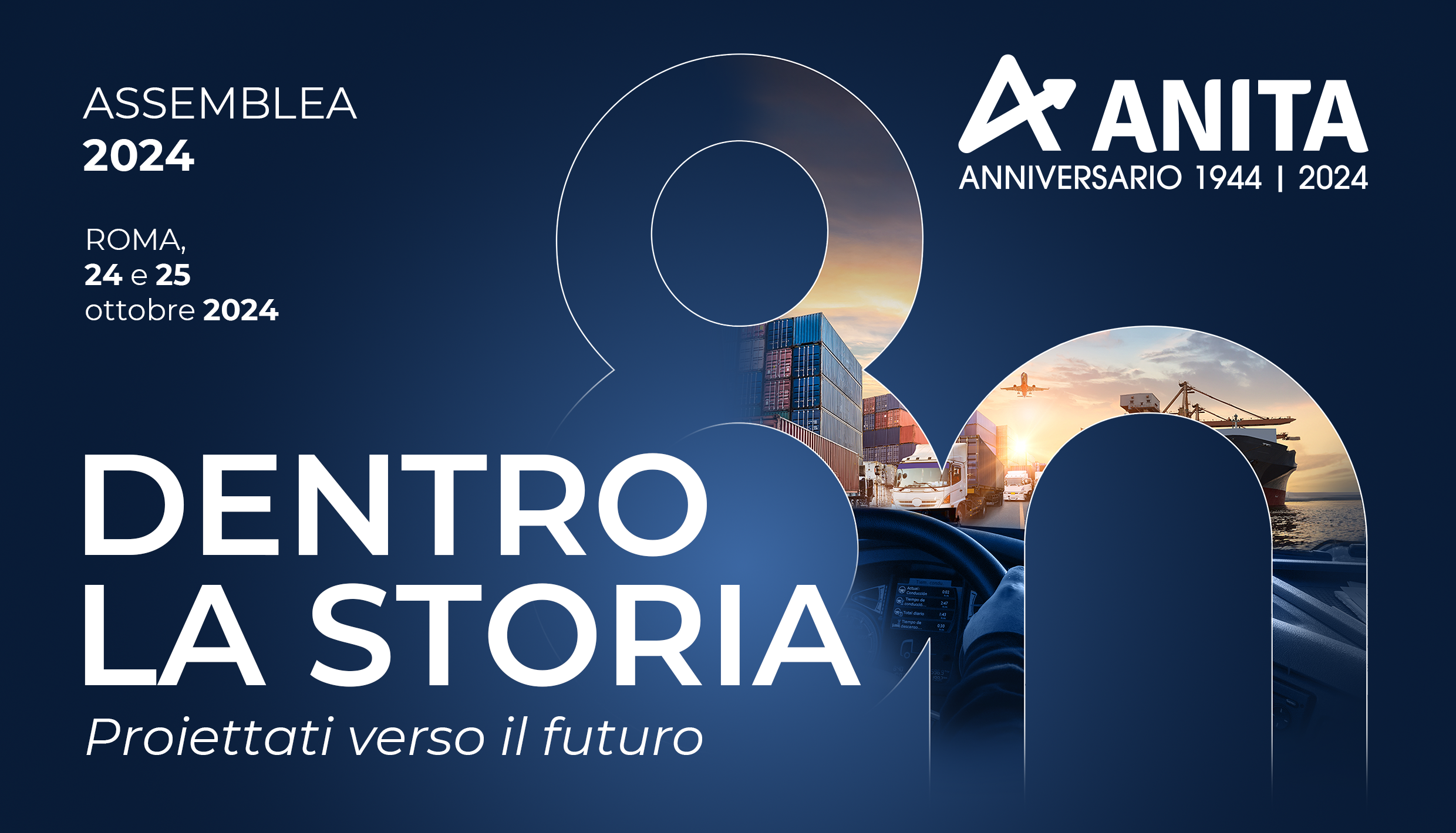 Assemblea 80 anni ANITA - Roma, 24 e 25 ottobre 2024